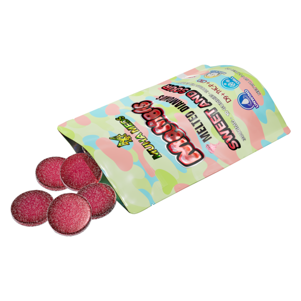 Sweet and Sour Melted Diamonds Gummies