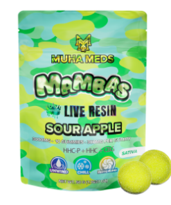 Sour Apple Live Resin Gummies